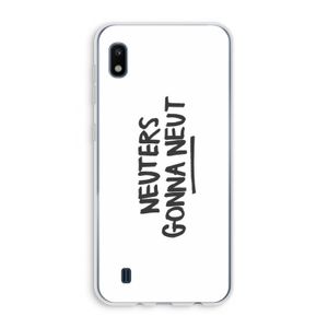 Neuters: Samsung Galaxy A10 Transparant Hoesje