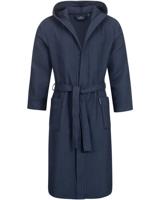 Morgenstern Morgenstern badjas Andrea wafelstof met Capuchon 120cm Navy XL