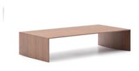 Kave Home Salontafel 'Litto' Walnoot, 140 x 70cm, kleur Bruin