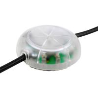 interBär 8124-000.01 LED-snoerdimmer Met schakelaar Transparant 1x uit/aan Schakelvermogen (min.) 5 W Schakelvermogen (max.) 150 W 1 stuk(s)
