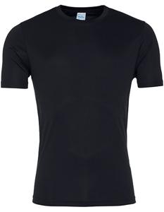 Just Cool JC020J Kids´ Cool Smooth T - Jet Black - 7/8 (M)