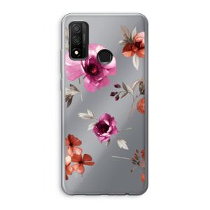 Geschilderde bloemen: Huawei P Smart (2020) Transparant Hoesje