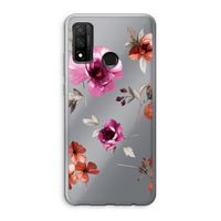 Geschilderde bloemen: Huawei P Smart (2020) Transparant Hoesje