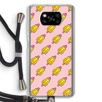 Waterijsjes: Xiaomi Poco X3 Pro Transparant Hoesje met koord