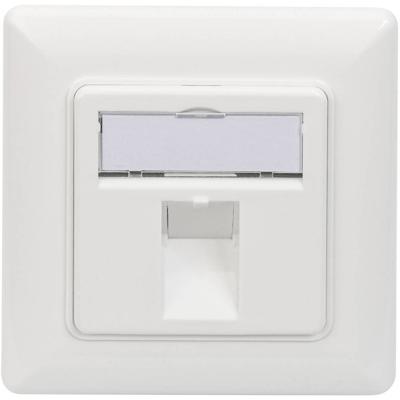 Digitus DN-93811 Keystone houder Enkelvoudig Wit
