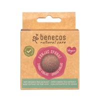 Benecos natural beauty Natural konjac sponge - green tea 1 Stuks