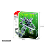 Sluban Army helikopter 2 in 1 (m38-b1282)