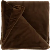 Unique Living Plaid KLAAS 150x200 cm - Rocky Brown