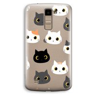 Katten: LG K10 (2016) Transparant Hoesje