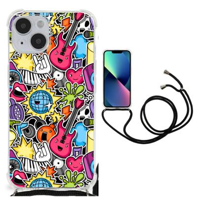iPhone 14 Anti Shock Bumper Case Punk Rock iPhone 14 Anti Shock Bumper Case Punk Rock