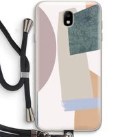 Lindo: Samsung Galaxy J7 (2017) Transparant Hoesje met koord