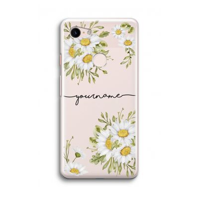 Daisies: Google Pixel 3 Transparant Hoesje