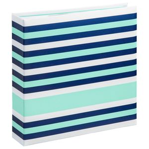 Hama Memo-album Designline Voor 200 Foto&apos;s Van 10x15 Cm Stripes