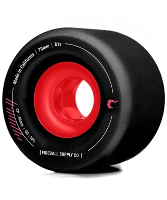 Tinder 70mm 81A - Longboard Wielen