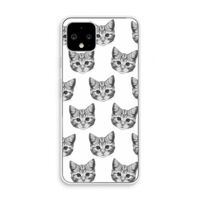 Kitten: Pixel 4 Transparant Hoesje
