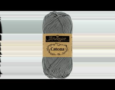 Scheepjes Catona - 10g - 242 Metal Grey