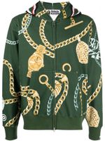 A BATHING APE® hoodie Jewels Shark en coton - Vert - thumbnail