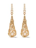 Annoushka boucles d'oreilles Lattice Net en or 18ct - thumbnail