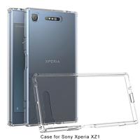 Scratchproof TPU + acryl beschermhoes voor Sony Xperia XZ1 (transparant)