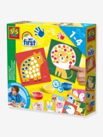 Mijn eerste vingerafdrukset met dierenmotieven SES Creative meerkleurig