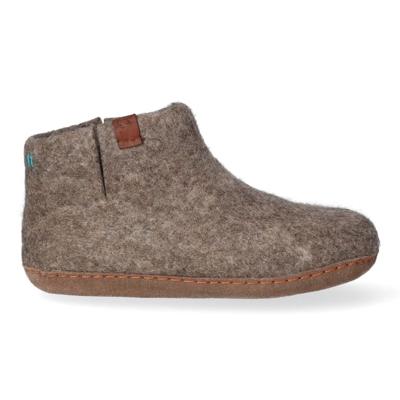 Tofvel Mula Slof Marbled Brown 38
