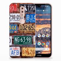 Nokia 4.2 | Siliconen hoesje | met foto Kentekenplaten