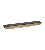 Hansgrohe Rainfinity muuraansluiting Porter 500 met douchehouder en planchet L, Brushed Bronze