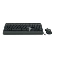 Toetsenbord met Gaming Muis Logitech 920-008680 Zwart Zwart/Wit Spaans Qwerty Spaans