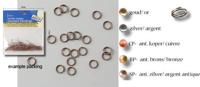 Darice • ringetjes 6mm 288pcs copper