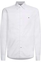 Tommy Hilfiger Core flex Regular Fit Overhemd wit, Effen