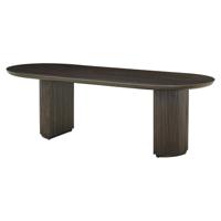 Richmond Ovale Eettafel 'Kingston' Eiken, 280 x 100cm