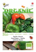 Organic Paprika California Wonder (Skal 14275) - Buzzy