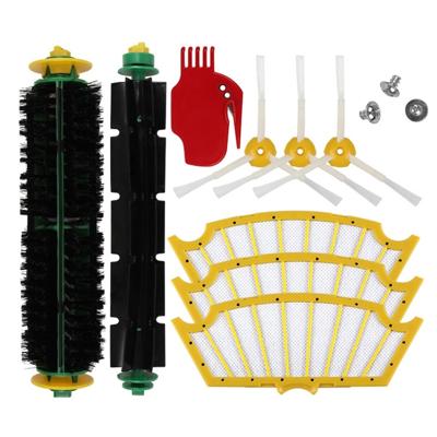 Vegen robot accessoires kant borstel filter roller Brush voor iRobot 500 serie