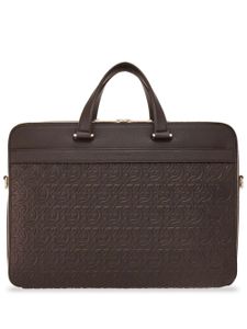 Ferragamo porte-documents Gancini - Marron