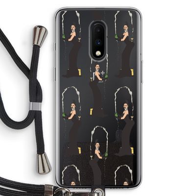 Pop Some Kim: OnePlus 7 Transparant Hoesje met koord