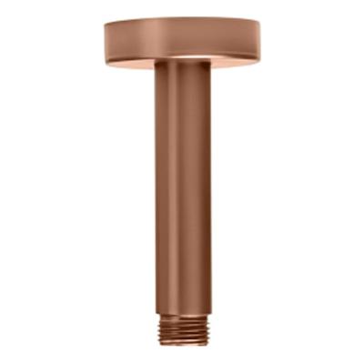 Douchearm Blue Label Brondby | 10 cm | Plafond montage | Messing | Rond | Geborsteld brons