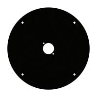 Adam Hall Plaat voor K4CD042 haspel met 1x D-size gat