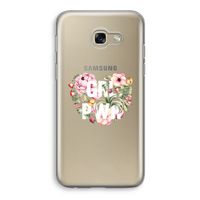 GRL PWR Flower: Samsung Galaxy A5 (2017) Transparant Hoesje