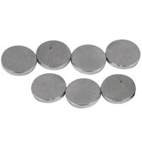 80x Ronde magneten 6x1 mm