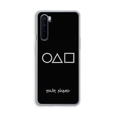 Squid Game: OnePlus Nord Transparant Hoesje