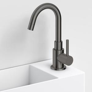 Fonteinkraan Hoog Clou Freddo Geborsteld Gunmetal PVD Clou