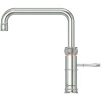 Quooker Classic Fusion Square Keukenkraan - Kokend - Warm & Koud Water - Kindveilige Dubbeldruk - RVS