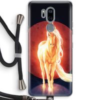 Last Unicorn: LG G7 Thinq Transparant Hoesje met koord