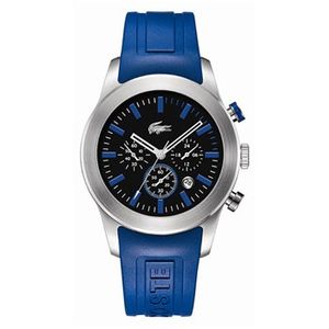 Lacoste horlogeband 2010399 / LC-16-1-14-0086 Rubber Blauw 22mm