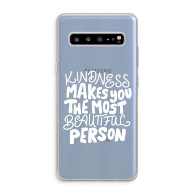 The prettiest: Samsung Galaxy S10 5G Transparant Hoesje