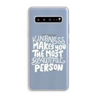 The prettiest: Samsung Galaxy S10 5G Transparant Hoesje