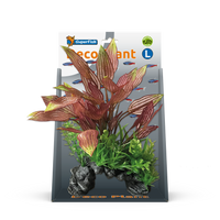Superfish Deco Plant L Henkelianus - Kunststof Aquariumplant, Onderhoudsvrij en Visveilig