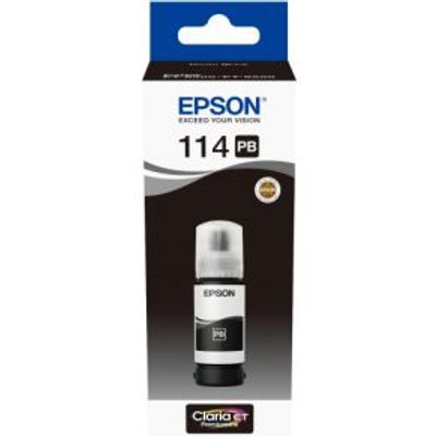 Epson EcoTank Photo zwart T 114 70 ml T 07B1
