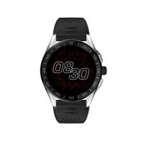 Horlogeband Smartwatch Tag Heuer SAR8A80/0 / FT6045 Rubber Zwart 18mm - thumbnail