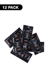 Exs Black Latex - 12 pack